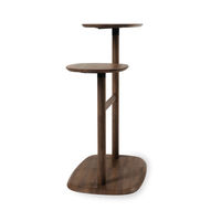 アントレックス Umbra スウィボ サイドテーブル 幅720×奥行360×高さ750mm ウォルナット 21013759746 1台（直送品）