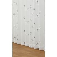 ユニベール ニャンゼリーゼ 遮光+レースカーテンセット 2000×1780mm ミックス 4548654705880 1セット(4枚入)（直送品）