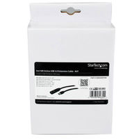 Startech.com USB 3.0 アクティブリピーターケーブル 5m Type-A(オス)-Type-A(メス) USB3AAEXT5M 1個