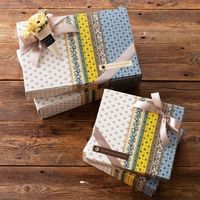 ヘッズ ヴィンテージファブリックボックス/オリビア-S VFO-GS 1セット(30枚:10枚×3パック)（直送品）