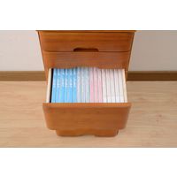 YAMAZEN ミニチェスト5段 MHK-5(OBR)R 1台（直送品）