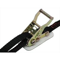 フリーク ラッシングベルト黒 エンドレス1.5ton 幅25mm×長さ4m 561547 1本（直送品）