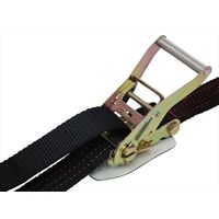 フリーク ラッシングベルト黒 WJフック3ton 幅50mm×長さ1+7m 561577 1本（直送品）