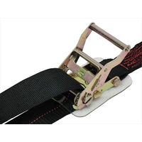 フリーク ラッシングベルト黒 レール2ton 幅50mm×長さ0.5+5m 561585 1本（直送品）