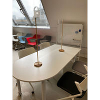 【車上渡し】ホーショー エチケットウインド ewシリーズ Iライン(2ボード) 幅800×奥行133×高さ700mm （飛沫防止） 1台（直送品）