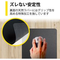 エレコム シンプルマウスパッド/標準サイズ/ブラック MP-BF02BK 1個（直送品）