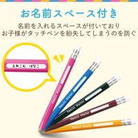 タッチペン スタイラスペン 導電繊維 六角鉛筆型 青 P-TPENSBU エレコム 1個