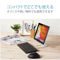 エレコム タブレット用スタンド/アルミスタンド/角度調節可能/シルバー TB-DSCHALSV 1個