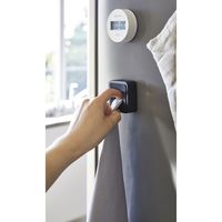 山崎実業 マグネットキッチンタオルホルダー タワー ブラック 774249 1個（直送品）