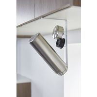 山崎実業 戸棚下マグボトルホルダー タワー ホワイト 774284 1個（直送品）