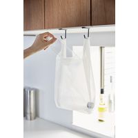 山崎実業 戸棚下ハンガー タワー 2個組 ブラック 774734 1個（直送品）