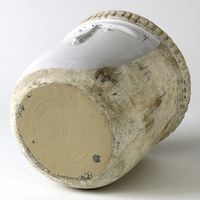 スパイス Wow!クールアフリカン フェイス ポット ホワイト CPGH1220 1個（直送品）