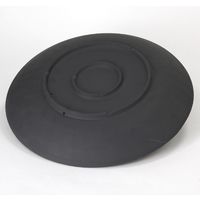 スパイス Wow!クールアフリカン ホワイトイレギュラーライン ラウンドプレート グレー CPGH1310B 1個（直送品）