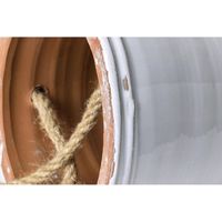 スパイス Wow!クールアフリカン ハンギングポット トライアングルピラミッド ホワイト Lサイズ CPGH2223WH 1個（直送品）