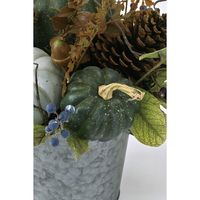 スパイス ハロウィン ブリキポットアレンジ パンプキン XHHK3910 1個（直送品）