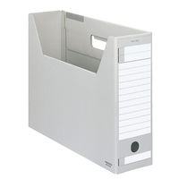 コクヨ　ファイルボックス-FS　＜Dタイプ＞　B4ヨコ　背幅102mm　グレー　B4-LFD-M　1セット（30冊）