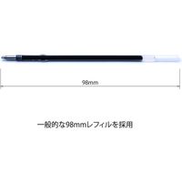 壽 抗ウイルス/耐変色性銅製ペン Cure29 油性ボールペン 0.7mm/黒 BP-0307-GD-06 1本