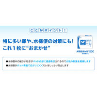 ネピアテンダー 大判おまかせ1200 水様便にも  1パック（30枚入）