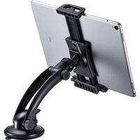 サンワサプライ 車載用タブレットホルダー(吸盤式) CAR-HLD13BK 1個