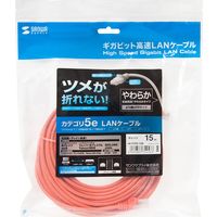 サンワサプライ ツメ折れ防止CAT5eLANケーブル LA-Y5TS-15D 1本