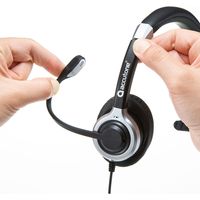 サンワサプライ ノイズキャンセリングマイク付きUSBヘッドセット MM-HSU14ANC 1個（直送品）