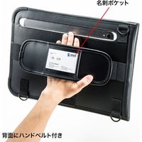 サンワサプライ ショルダーベルト付き13インチタブレットPCケース(耐衝撃・防塵・防滴タイプ) PDA-TAB18 1個（直送品）