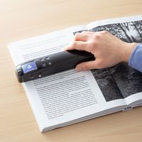 サンワサプライ ポータブルハンディスキャナ PSC-HS1BK 1個（直送品）