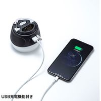 サンワサプライ 小型USB充電式LEDランタン USB-LED02 1個（直送品）