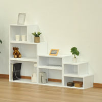 エイ・アイ・エス オープンラックシステム 幅500×奥行300×高さ400mm オークホワイト OPR-5040 OKWH 1台（直送品）