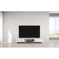 アイリスオーヤマ テレビ台 ボックスタイプ オフホワイト BAB-180A 1台（直送品）