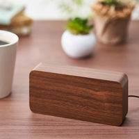 アイリスオーヤマ デジタル置時計 ICW-01WH-T 1台