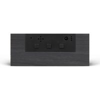 アイリスオーヤマ デジタル置時計 ICW-02W-B 1台