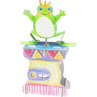 工作　STEM教育　知育　からくりのタネ　カム(1)ぴょんぴょん 292-030 1個 銀鳥産業（直送品）