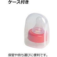 リッチェル おでかけランチくん 液体ミルク用乳首 新生児から用 丸穴　1個入×8セット（直送品）