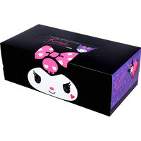 ハヤシ商事 クロミ キュートなパープルティシュ BOX 300枚(150組) 1セット(20個)