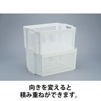 伊藤忠リーテイルリンク スタッキング バスケット 収納 ボックス A4サイズ対応 大 SB14122 1個