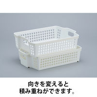 伊藤忠リーテイルリンク スタッキング バスケット 収納 ボックス 浅型大 SB14118 1個