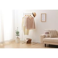 アイリスオーヤマ スタイルハンガー ベーシックタイプ ハンガーラック 幅63×奥行59×高さ151cm 衣類収納 収納ラック ホワイト PI-B150 1台