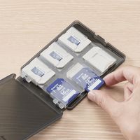エレコム SDケース/12枚収納/SD/microSD CMC-06NMC12 1個