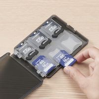 エレコム SDケース/12枚収納/SD CMC-06NSD12 1個