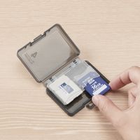 エレコム SDケース/4枚収納/SD/microSD CMC-06NMC4 1個