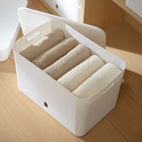 サンカ インボックスソフト  収納 ボックス WL ホワイト NIBS-WLWH 1セット（4個:1個×4）