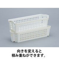 伊藤忠リーテイルリンク スタッキング バスケット 収納 ボックス  浅型小 SB14116 1セット（4個:1個×4）