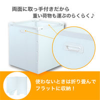 aswill プラダンボックス PD801 外寸：縦500×横500×高さ620mm 1個