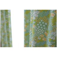 スミノエ デザインライフ カーテン オハナバタケ V1322 1000×1350mm ライトグリーン 4549781250502 1枚（直送品）