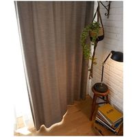 スミノエ デザインライフ カーテン モクターン V1341 1000×1350mm ブラウン 4549781251073 1枚（直送品）