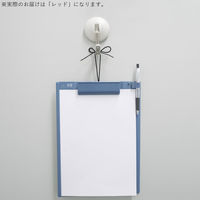 抗菌クリップボードA7940-3 レッド 1箱（10枚入）