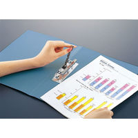 コクヨ レバーファイル A4S PPシート フ-F320G 1セット(5冊)