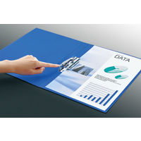 コクヨ レバーファイルEZeオレンジ フ-U330YR 1セット(5冊)