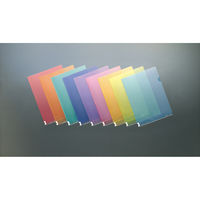 コクヨ（KOKUYO） クリヤーホルダー＜カラーズ＞A4 レモンイエロー フ-C750-2　50冊（直送品）